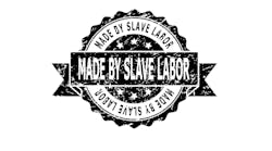 Made By Slave Labor Label