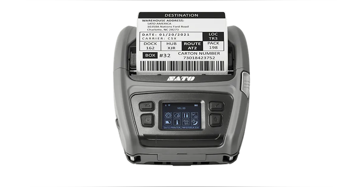 Mobile Par Code Printer Mobile Barcode Printer for E-Commerce | MHL News