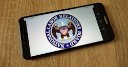 Nlrb Logo On Cellphone 603527f6242e0 Nlrb Logo On Cellphone 603527f6242e0