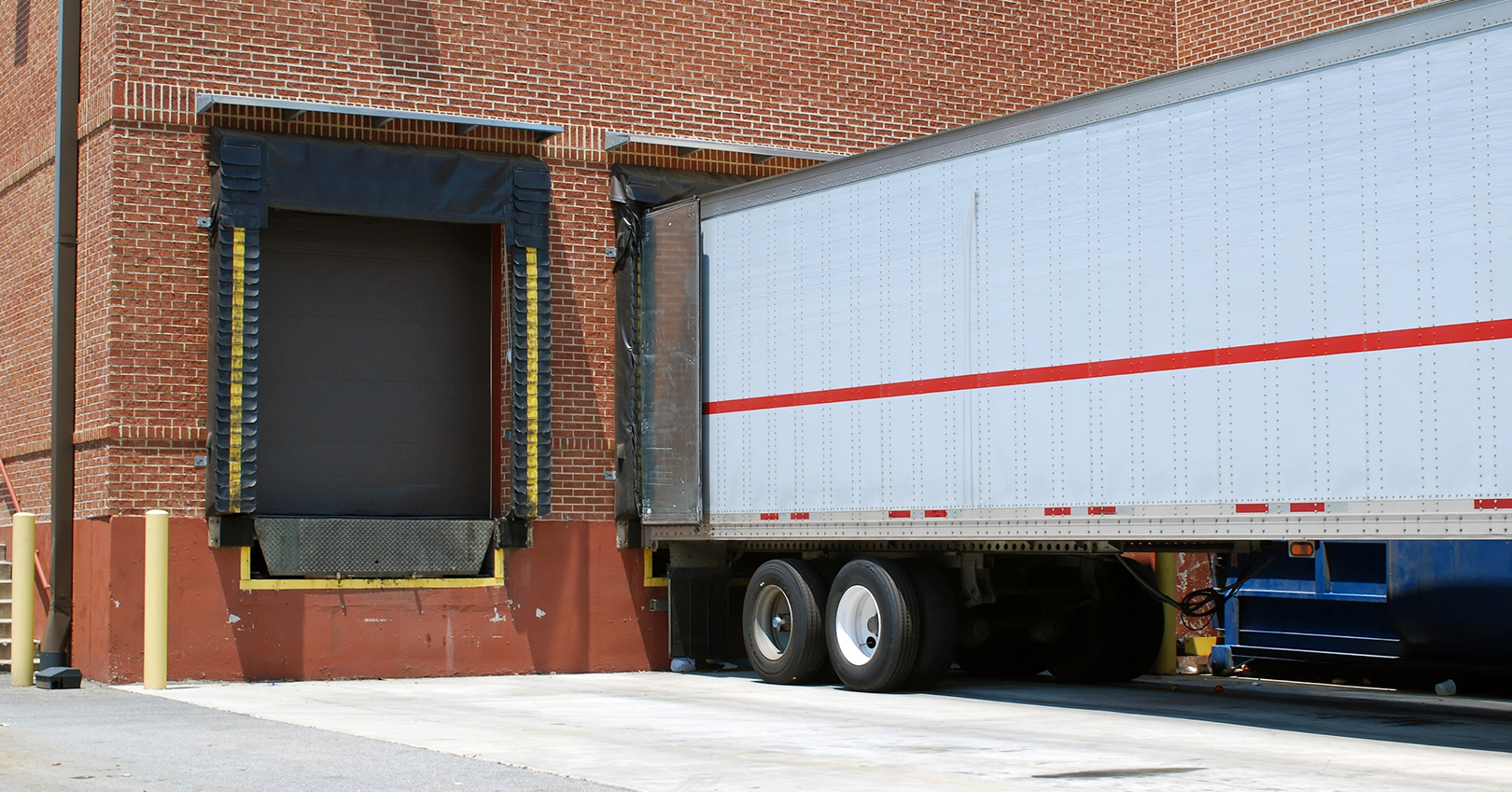 Truck At Loading Dock 604a29fd1ee9d