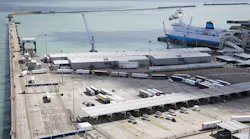 Trucks At Port