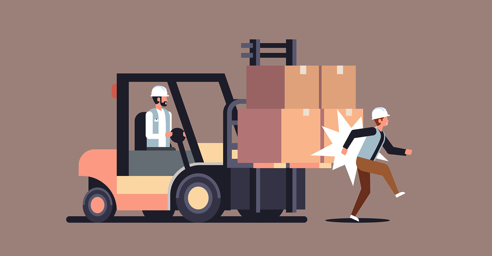 Forklift Warehouse Accident