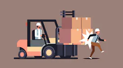 Forklift Warehouse Accident