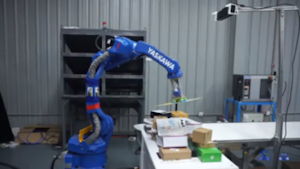 Manually identifying and processing parcels for sorting is a tedious task, prone to causing worker injuries, and this is a key area where robots are being implemented.