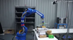 Manually identifying and processing parcels for sorting is a tedious task, prone to causing worker injuries, and this is a key area where robots are being implemented.