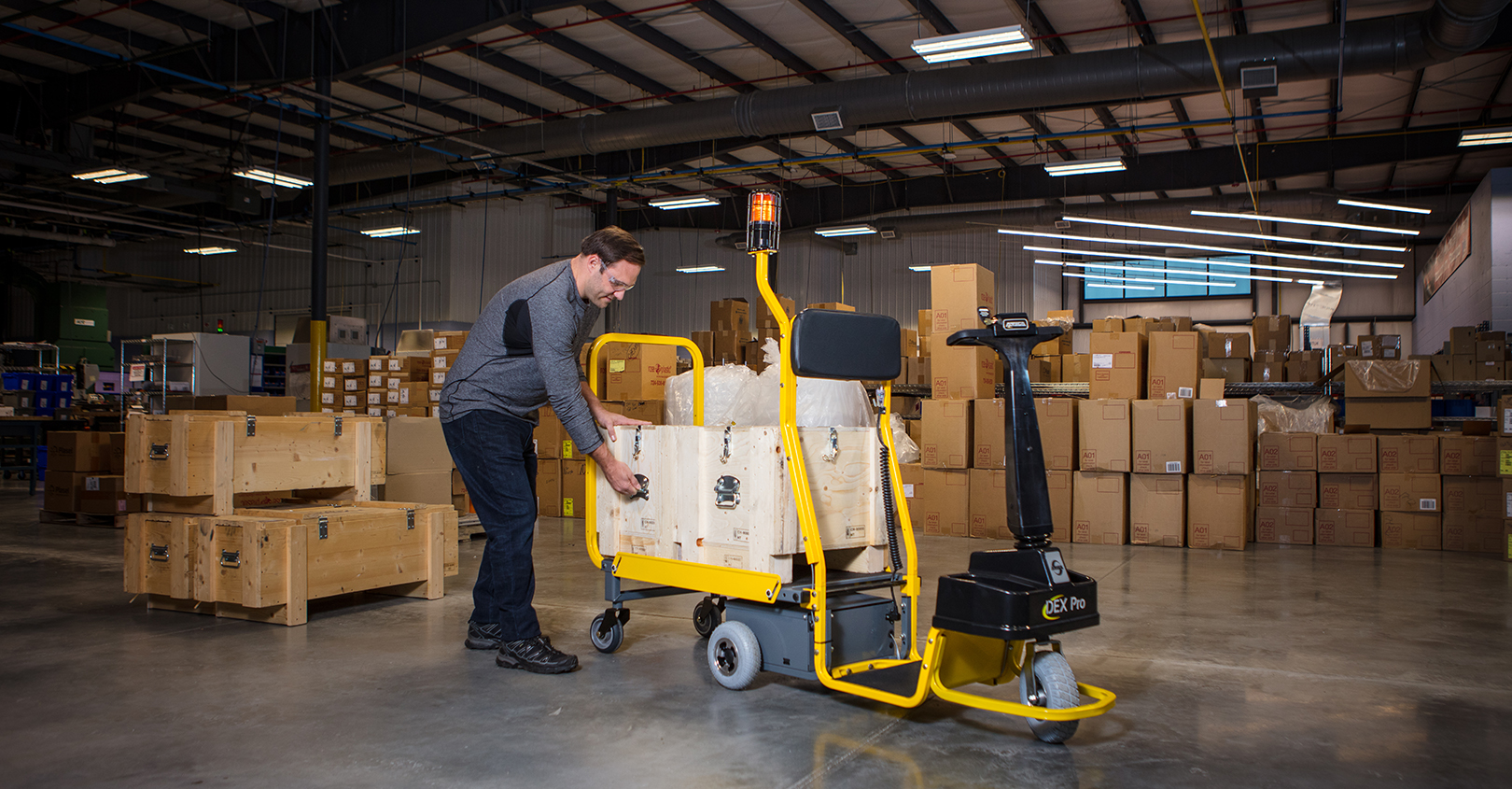 A Look at Motorized Material Handling Vehicles Material Handling and