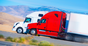 Trucks On Nevada Highway