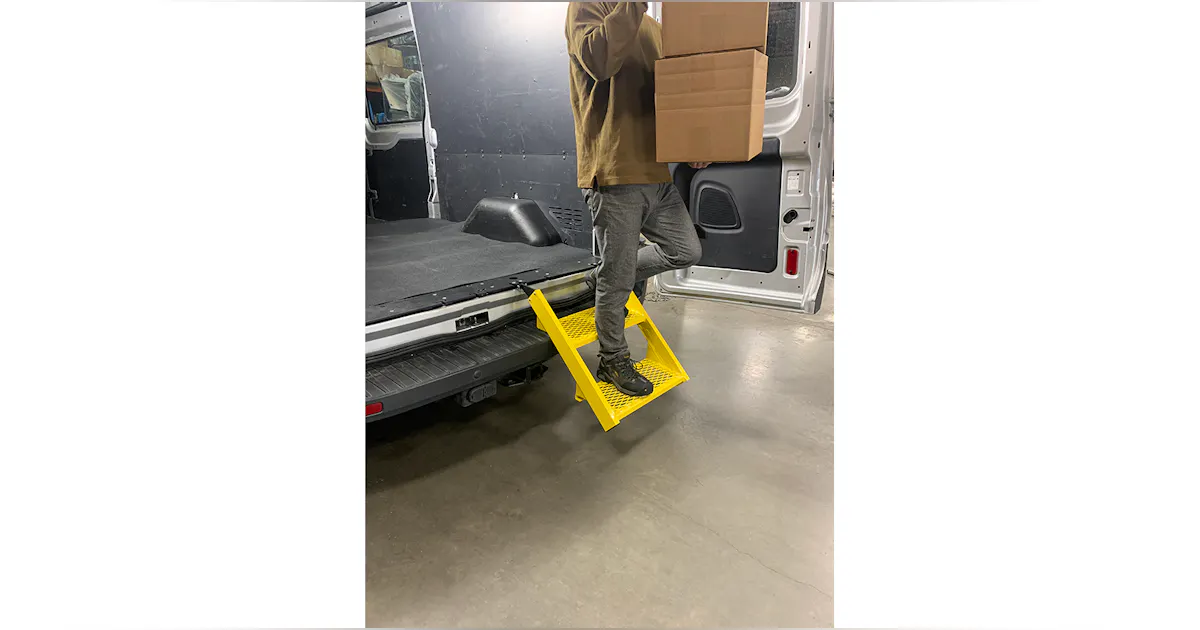 Foldable Bus Step Fold-Down Van Step | MHL News