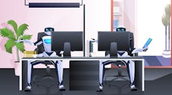 Robots In The Office