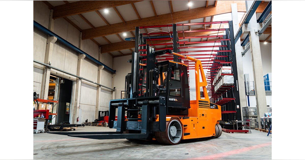 Maneuverable Compact Forklift | Material Handling and Logistics
