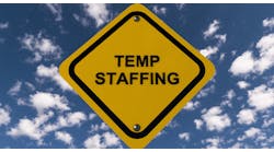 Temp Staffing Sign