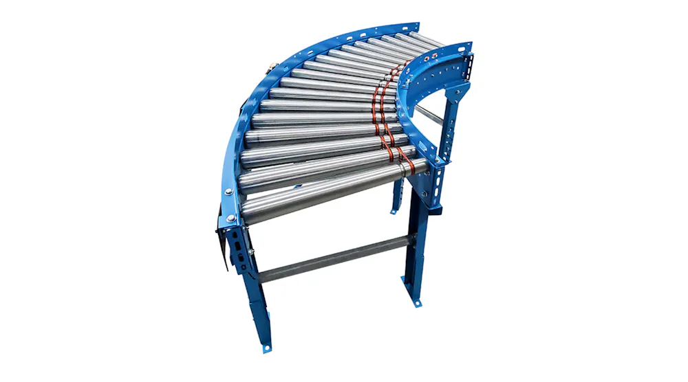 Curved Cv Racks Curved Conveyors | Material Handling and Logistics