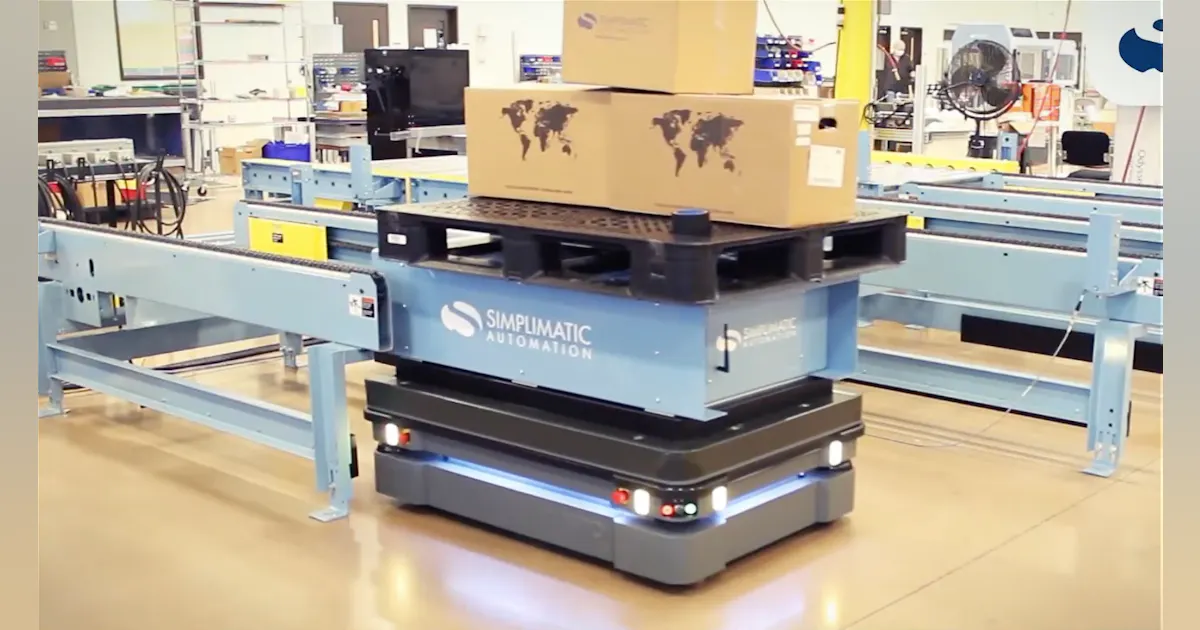 Transfer Pallets Unit Pallet Transfer AMR | MHL News