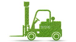 Green Forklift