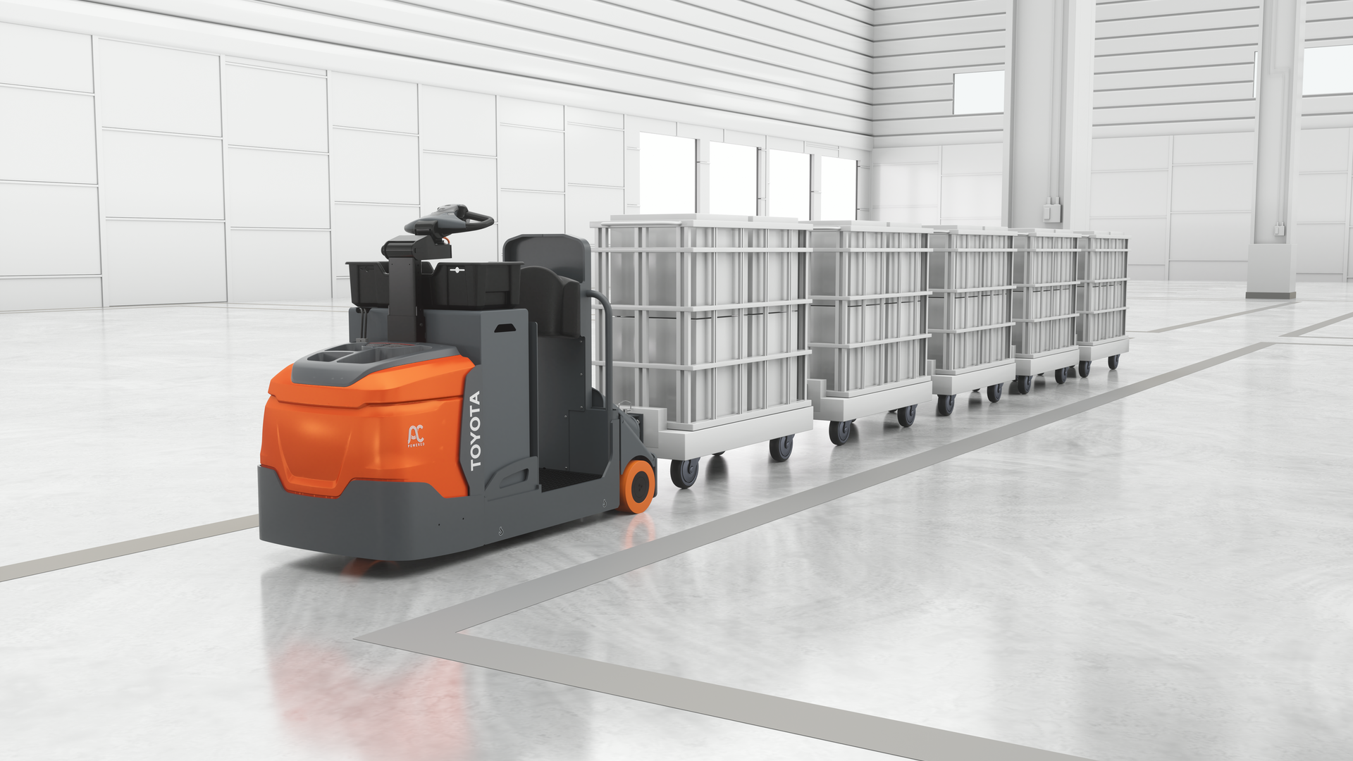 Toyota Industrial Tow Tractor 64c2723c6869d