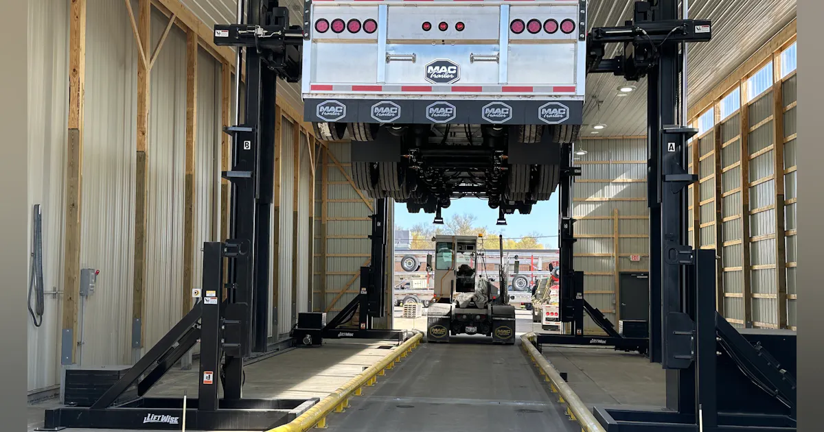 Modular Work Trailers Stacked Three-tier Trailer Stacking | MHL News