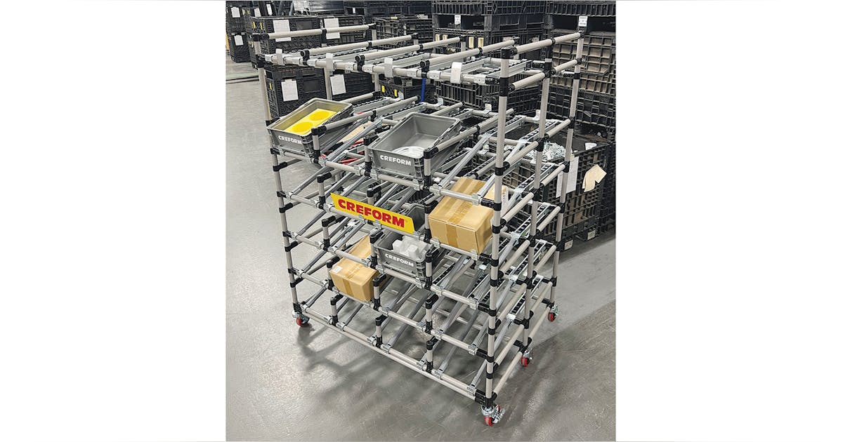 Mobile Flow Rack | Material Handling and Logistics