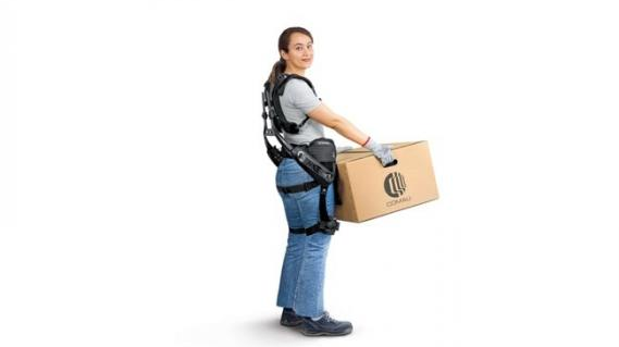 Exoskeleton for Back Support Material Handling and Logistics