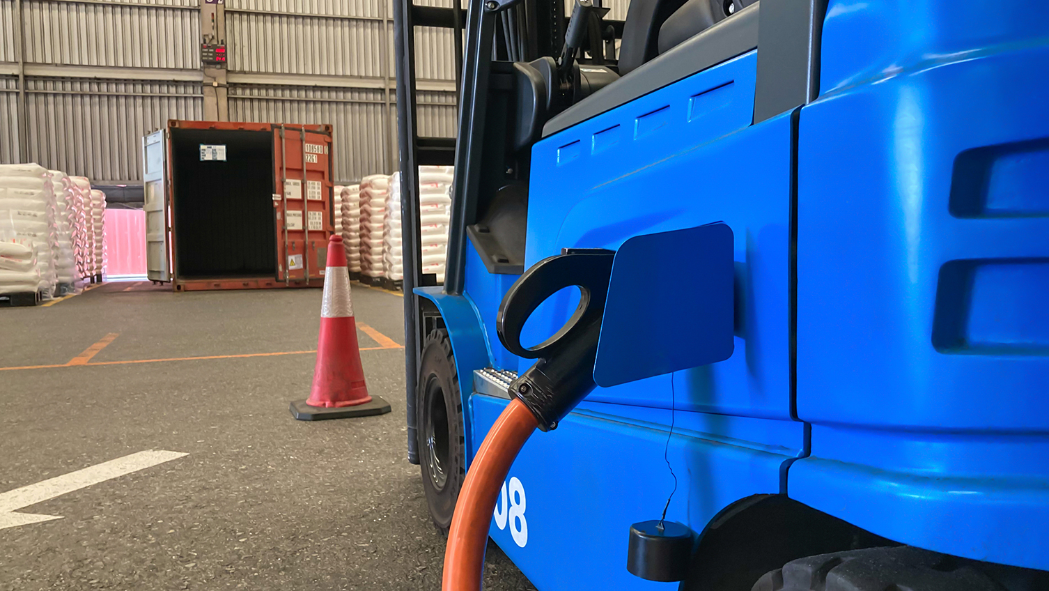 Electric Forklift Charging