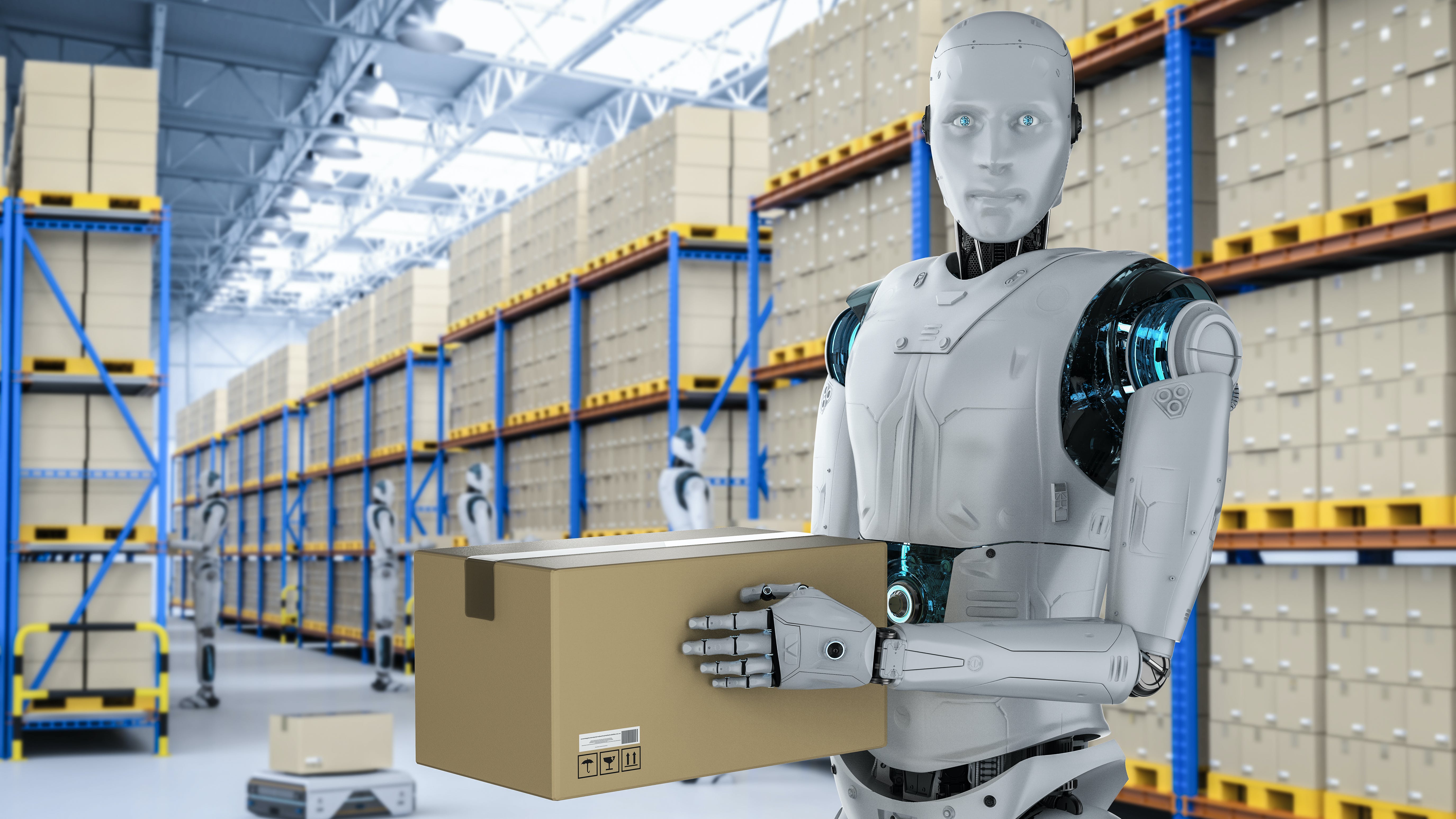 Are There More Robots Here Than People, Warehouse Workers Ask