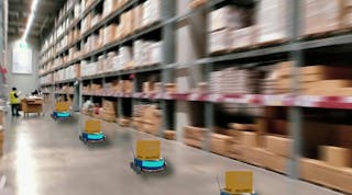 Using AI to Reconfigure a Robotic Warehouse