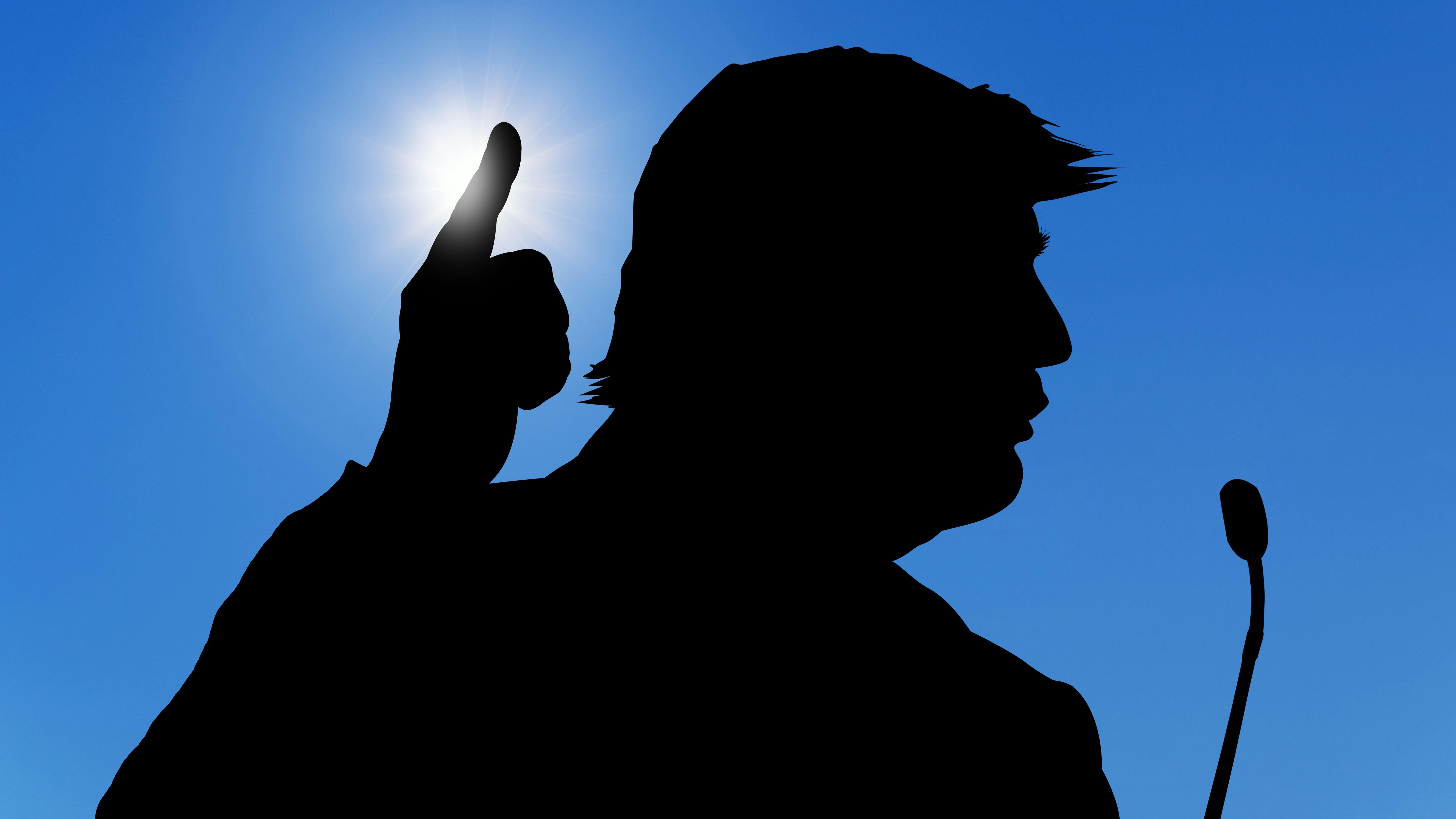 675b4da8d21ac60c6946a4b1 Trump Silhouette