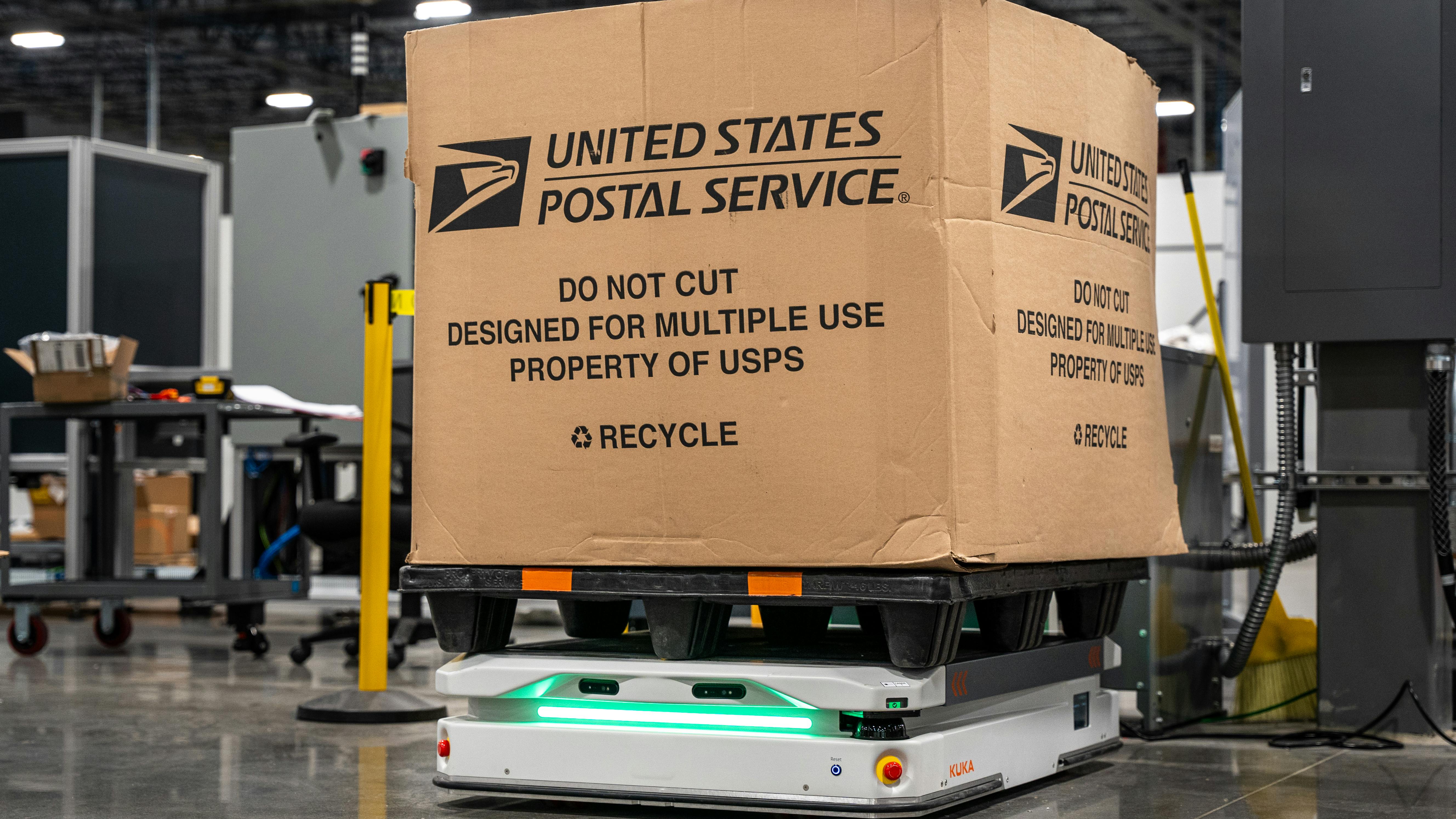 KUKA AMR reverse logistics