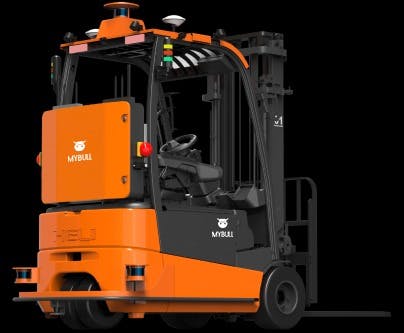 MyBull Robotics autonomous forklift