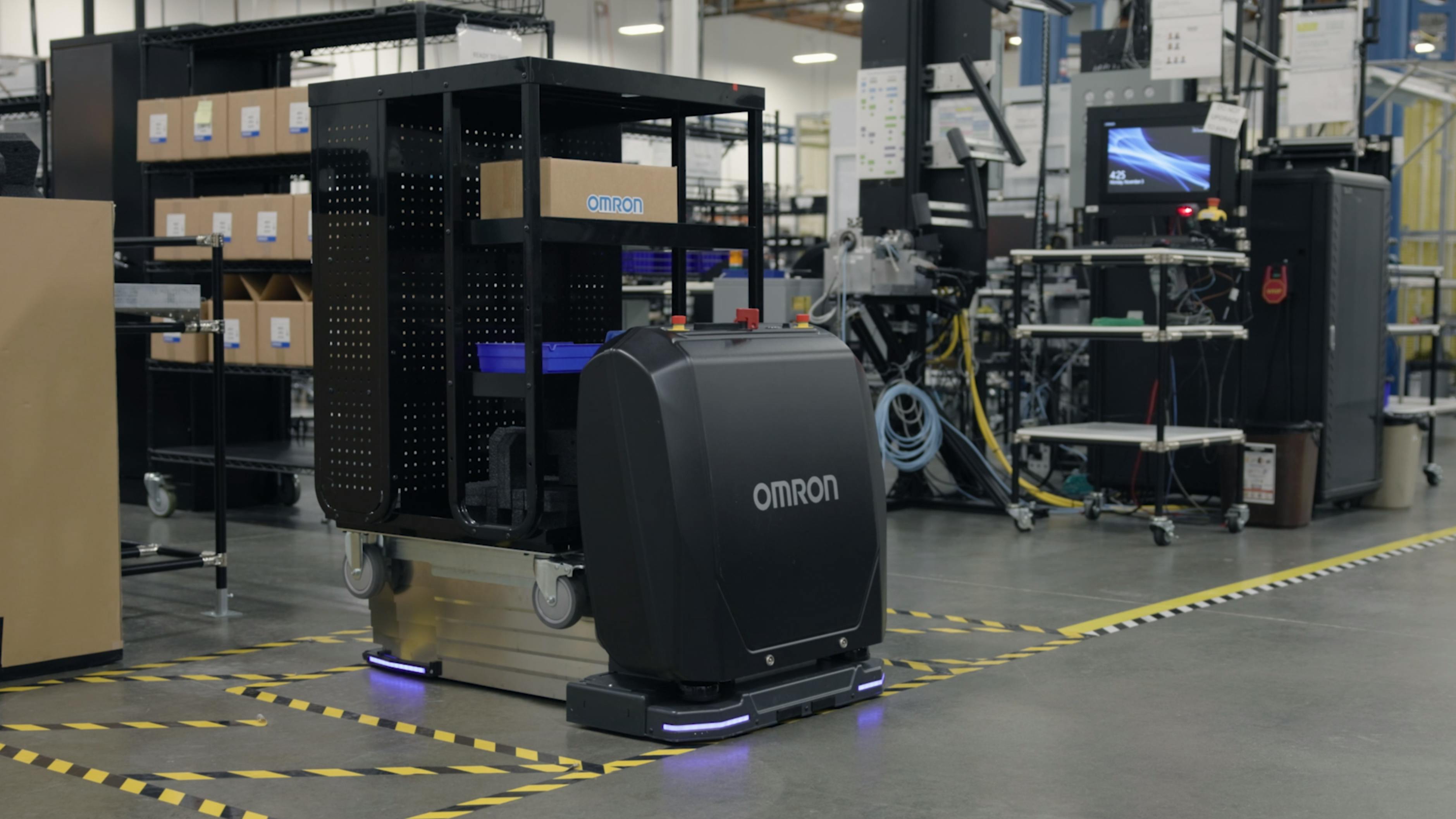 OMRON Robotics new mast configurations