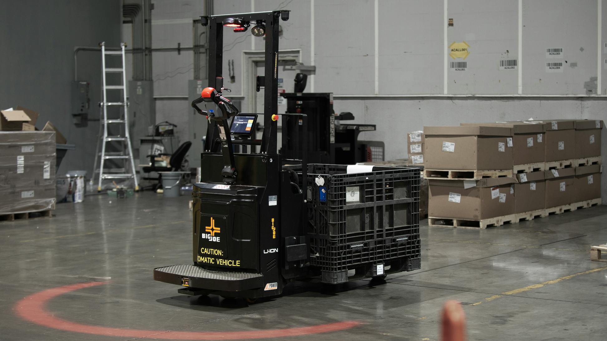 Big Joe Forklifts autonomous pallet truck