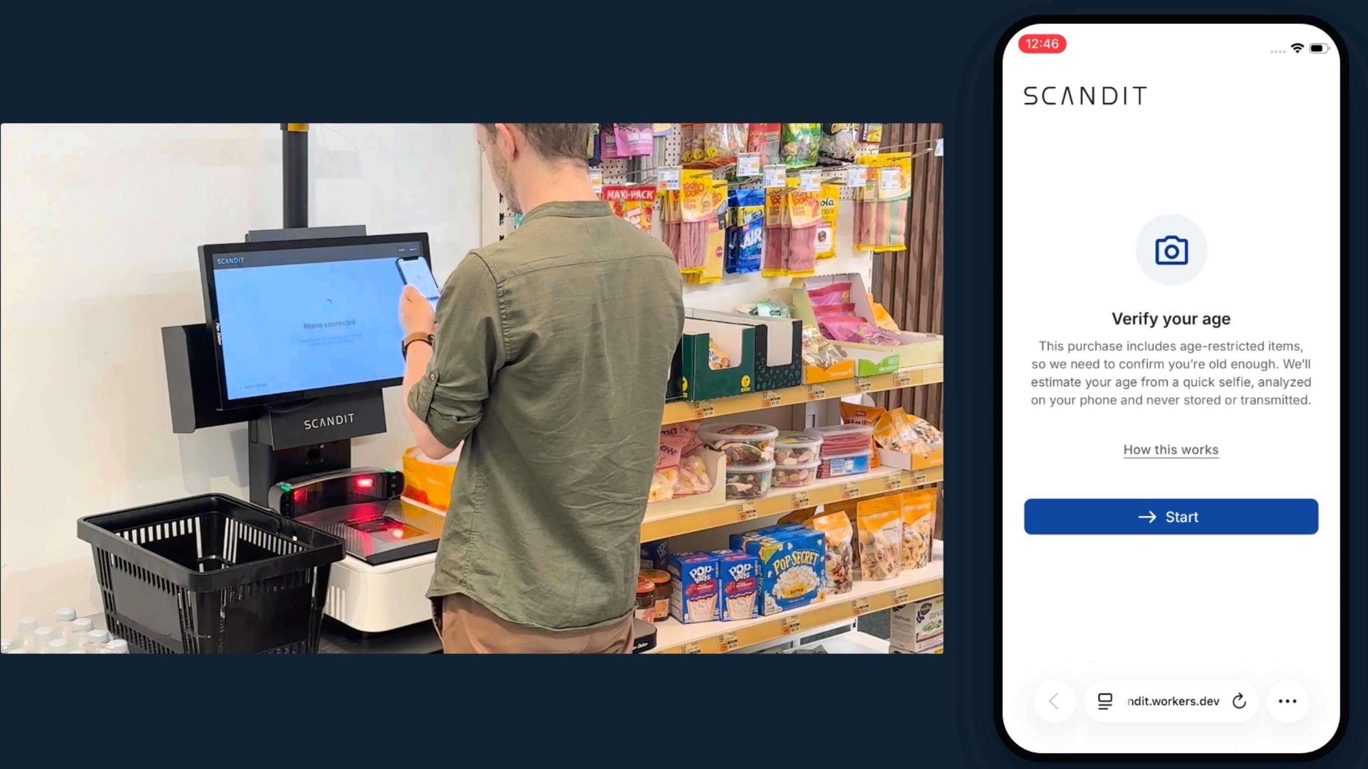 Scandit Age Verified Self-Checkout