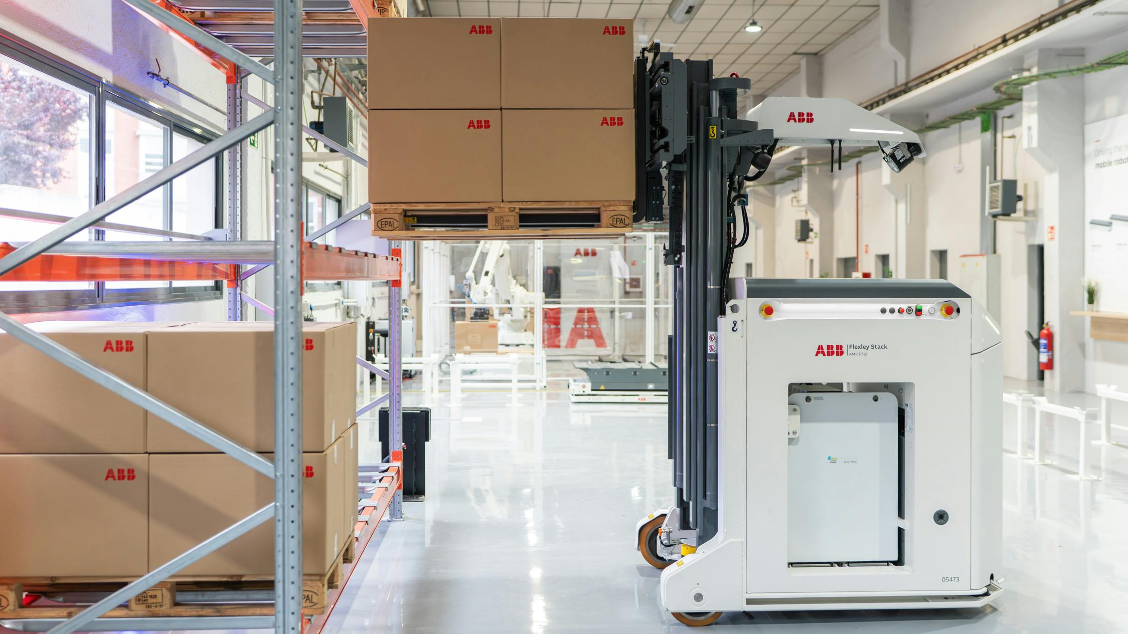 ABB Robotics autonomous forklift