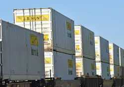 Intermodal Freight Moderates in July,