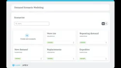 LeanDNA - Demand Scenario Modeling