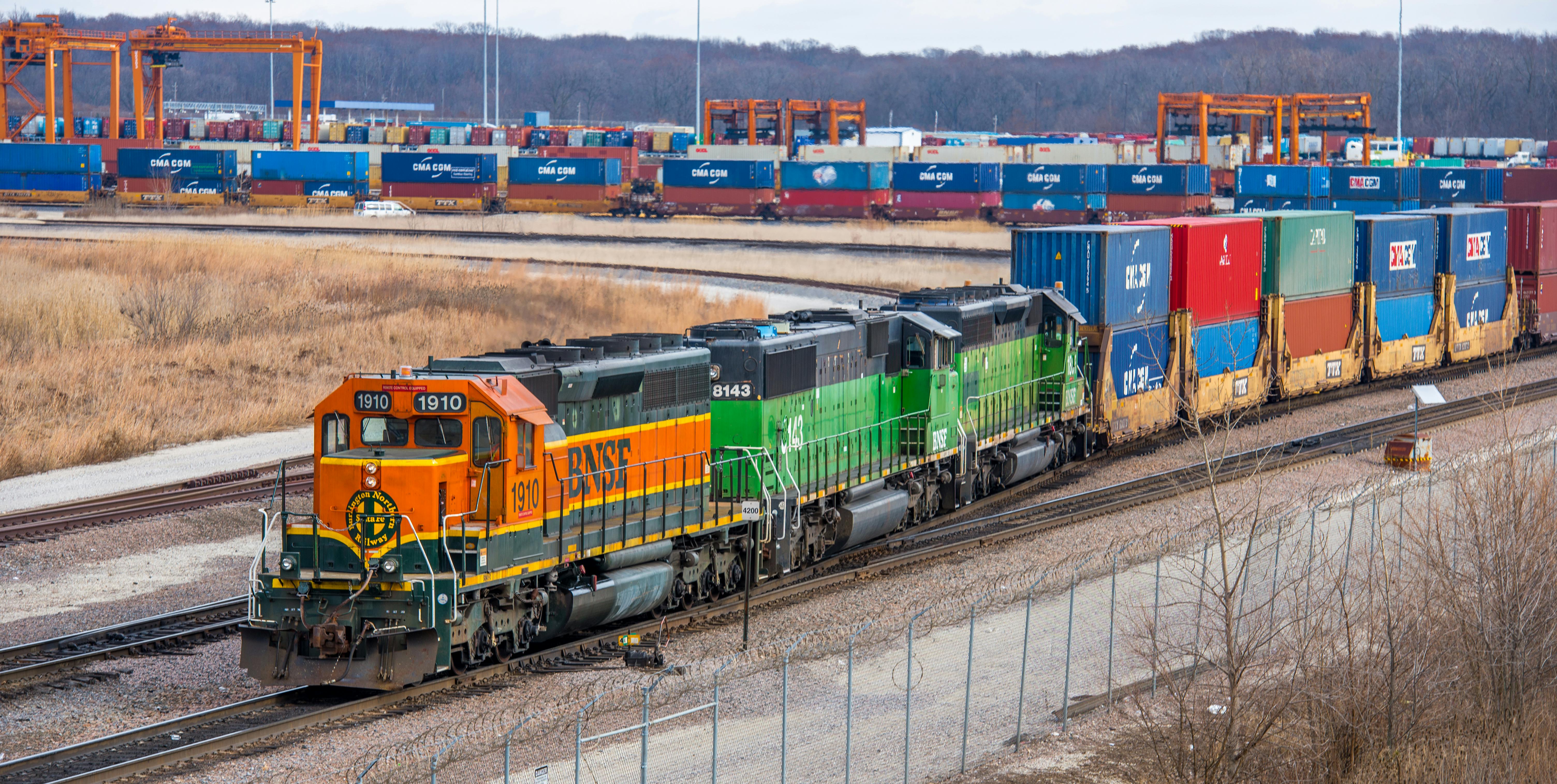 Intermodal Freight Moderates in July