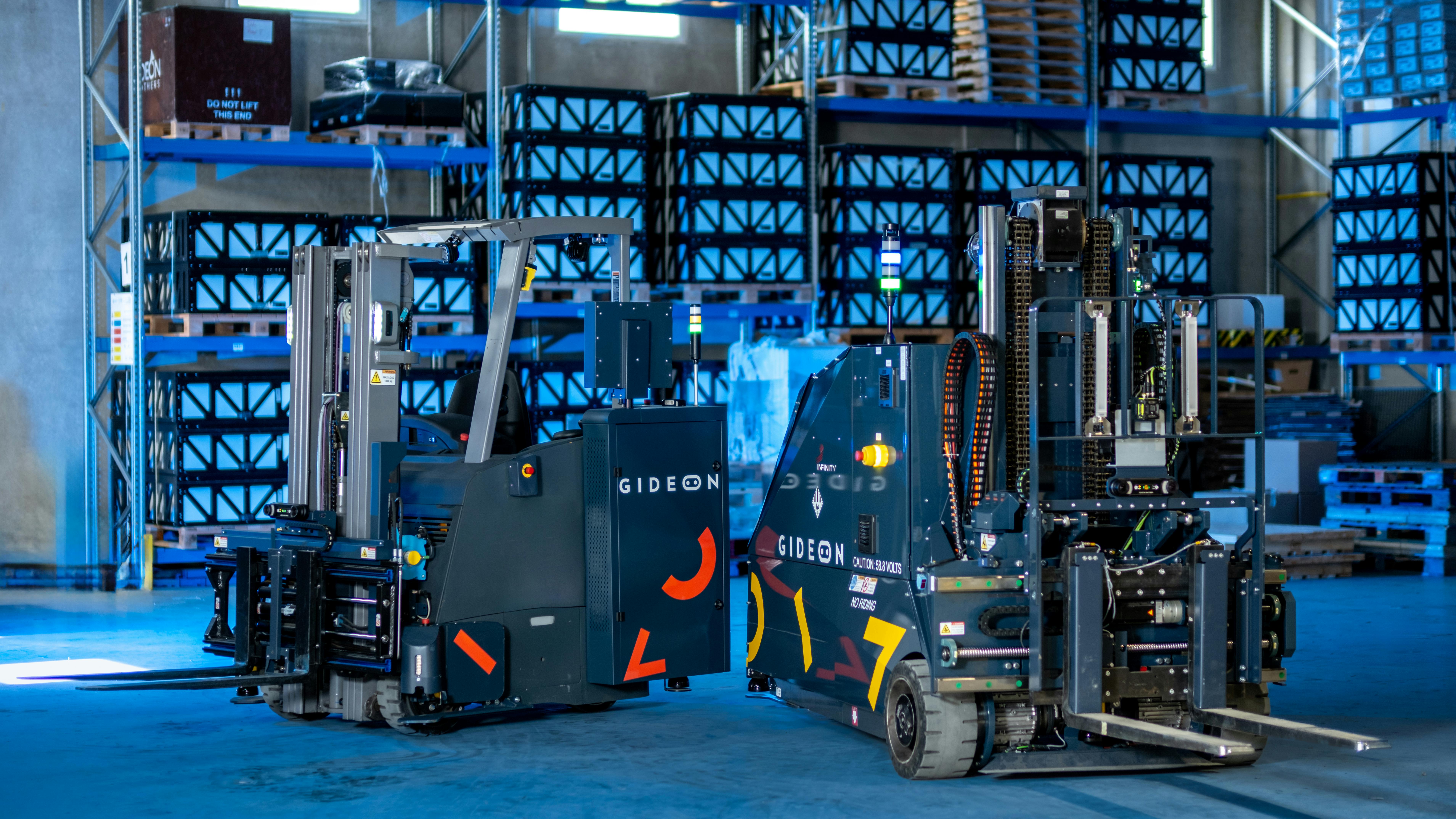 Gideon autonomous forklift
