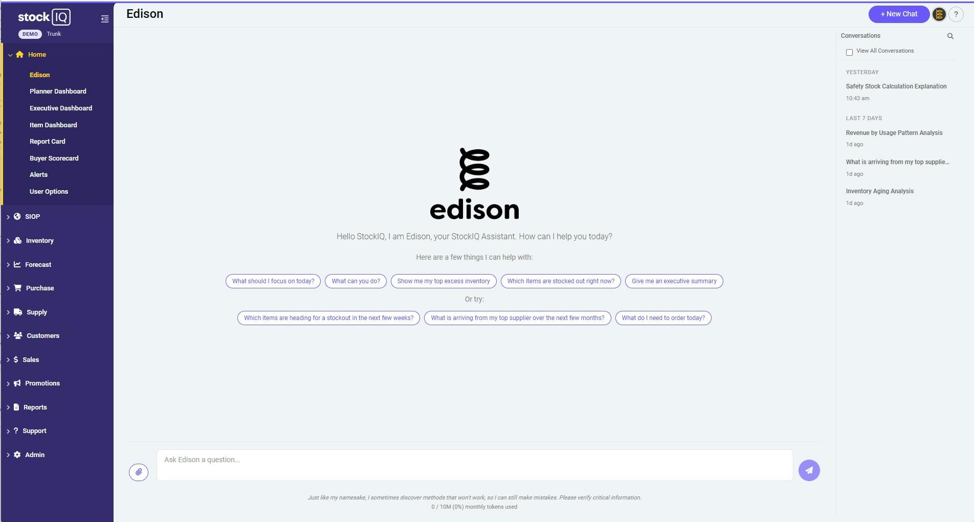StockIQ Edison
